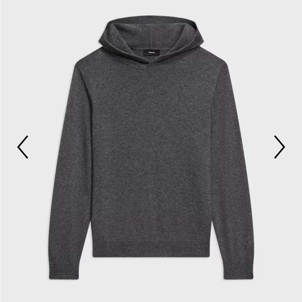 Theory cashmere mens hoodie